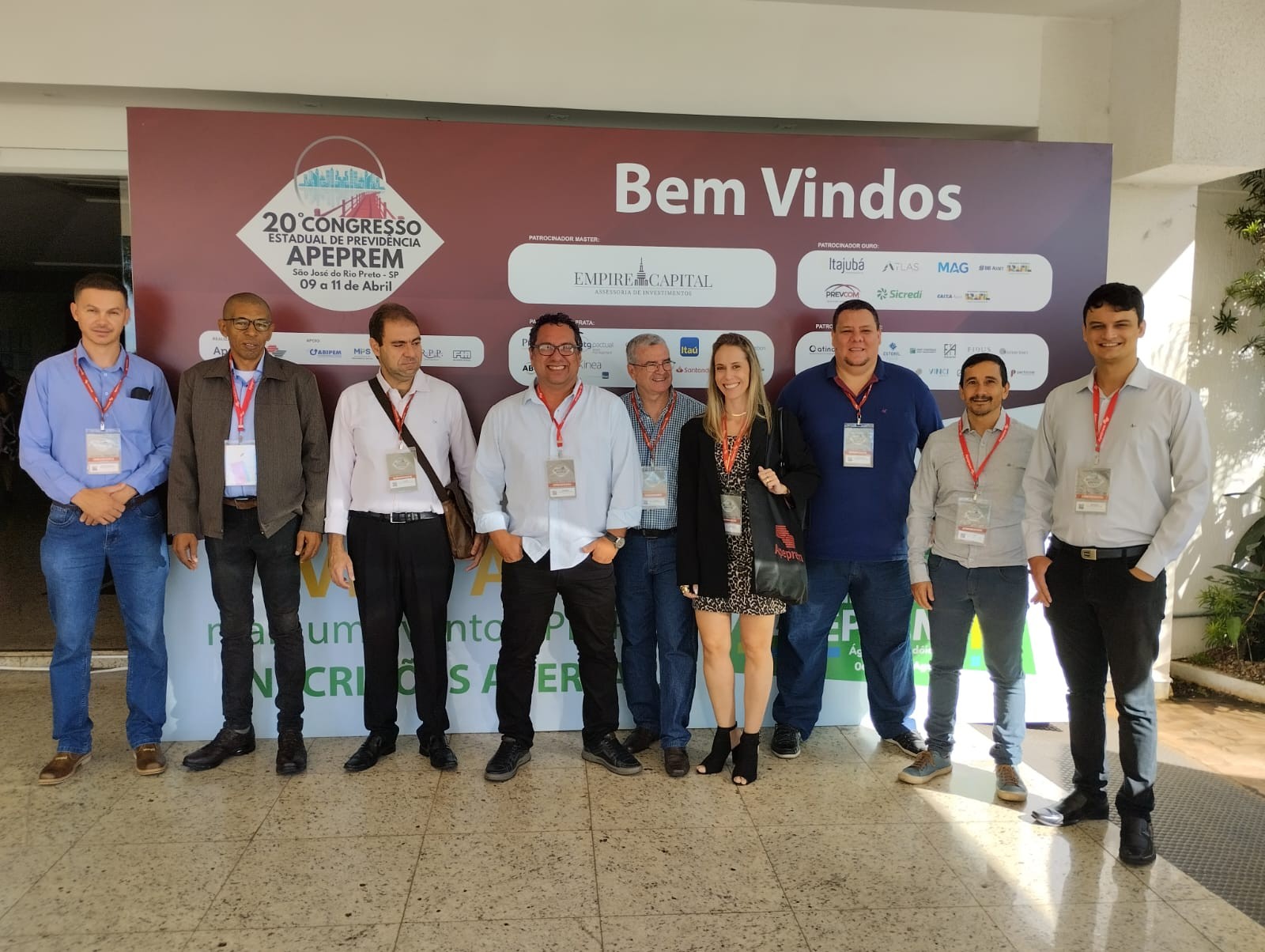 Servidores do IPSJBV, Membros do Comitê de Investimentos e dos Conselhos participam do 20º Congresso Estadual de Previdência da APEPREM